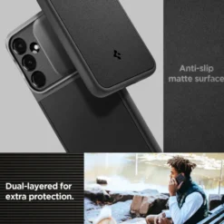 Spigen Samsung|Galaxy A55-Etui Optik Armor Samsung Galaxy A55 5g Black Case
