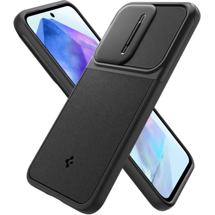 Spigen Samsung|Galaxy A55-Etui Optik Armor Samsung Galaxy A55 5g Black Case