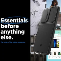 Spigen Samsung|Galaxy A55-Etui Optik Armor Samsung Galaxy A55 5g Black Case