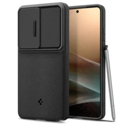 Spigen Samsung|Galaxy S26 Ultra-ETUI OPTIK ARMOR SAMSUNG GALAXY S26 ULTRA BLACK