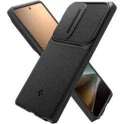 Spigen Samsung|Galaxy S25 Ultra-ETUI OPTIK ARMOR SAMSUNG GALAXY S25 ULTRA BLACK
