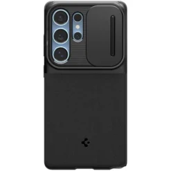Spigen Samsung|Galaxy S25 Ultra-ETUI OPTIK ARMOR SAMSUNG GALAXY S25 ULTRA BLACK