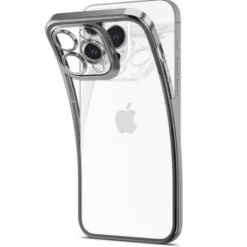 Spigen Iphone 14 Pro Max|Apple-Etui Optik Crystal iPhone 14 Pro Max Chrome Greycase