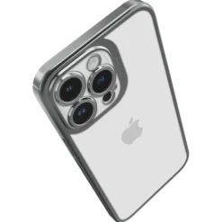 Spigen Iphone 14 Pro|Apple-Etui Optik Crystal iPhone 14 Pro Chrome Grey