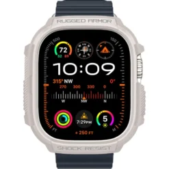 Spigen Apple Watch Ultra 49Mm|Apple Watch Ultra 2 49Mm-Etui Rugged Armor Apple Watch Ultra 1 / 2 (49 Mm) Dune Beige Case