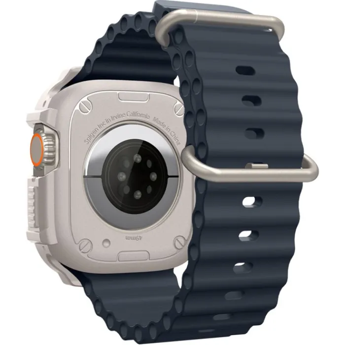 Spigen Apple Watch Ultra 49Mm|Apple Watch Ultra 2 49Mm-Etui Rugged Armor Apple Watch Ultra 1 / 2 (49 Mm) Dune Beige Case
