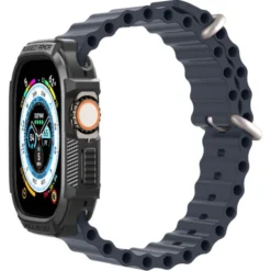 Spigen Apple Watch Ultra 49Mm|Apple Watch Ultra 2 49Mm-Etui Rugged Armor Apple Watch Ultra 49mm Ultra 2 Czarne