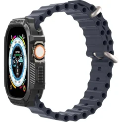 Spigen Apple Watch Ultra 49Mm|Apple Watch Ultra 2 49Mm-Etui Rugged Armor Apple Watch Ultra 49mm Ultra 2 Czarne