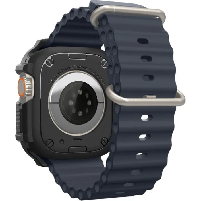 Spigen Apple Watch Ultra 49Mm|Apple Watch Ultra 2 49Mm-Etui Rugged Armor Apple Watch Ultra 49mm Ultra 2 Czarne