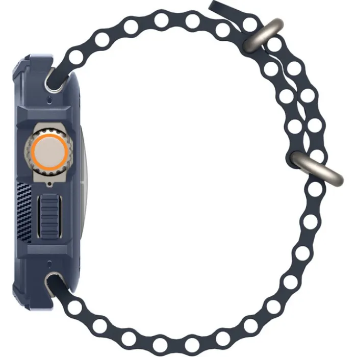 Spigen Apple Watch Ultra 49Mm|Apple Watch Ultra 2 49Mm-Etui Rugged Armor Apple Watch Ultra 1 / 2 (49 Mm) Navy Blue