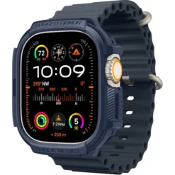 Spigen Apple Watch Ultra 49Mm|Apple Watch Ultra 2 49Mm-Etui Rugged Armor Apple Watch Ultra 1 / 2 (49 Mm) Navy Blue