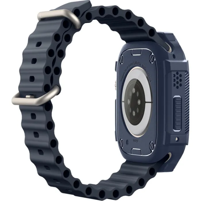 Spigen Apple Watch Ultra 49Mm|Apple Watch Ultra 2 49Mm-Etui Rugged Armor Apple Watch Ultra 1 / 2 (49 Mm) Navy Blue