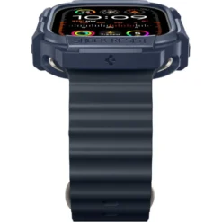 Spigen Apple Watch Ultra 49Mm|Apple Watch Ultra 2 49Mm-Etui Rugged Armor Apple Watch Ultra 1 / 2 (49 Mm) Navy Blue