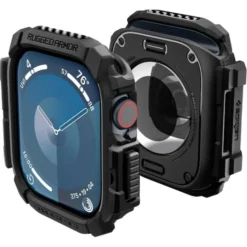 Spigen Apple Watch 11 46Mm|Apple Watch 10 46Mm-ETUI RUGGED ARMOR APPLE WATCH 10 (46 MM) MATTE BLACK