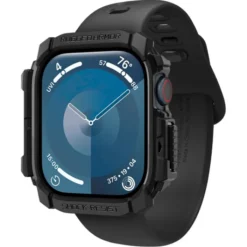 Spigen Apple Watch 11 46Mm|Apple Watch 10 46Mm-ETUI RUGGED ARMOR APPLE WATCH 10 (46 MM) MATTE BLACK