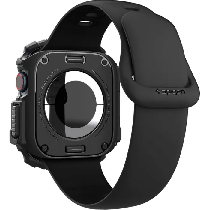 Spigen Apple Watch 11 46Mm|Apple Watch 10 46Mm-ETUI RUGGED ARMOR APPLE WATCH 10 (46 MM) MATTE BLACK