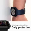 Spigen Apple Watch Se 44Mm|Apple Watch Se 2024 44Mm-Etui Rugged Armor Apple Watch 8 6 5 4 SE 2022 44mm Czarne