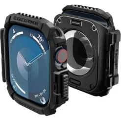 Spigen Apple Watch 11 42Mm|Apple Watch 10 42Mm-ETUI RUGGED ARMOR APPLE WATCH 10 (42 MM) MATTE BLACK