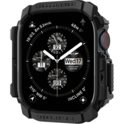 Spigen Apple Watch 11 42Mm|Apple Watch 10 42Mm-ETUI RUGGED ARMOR APPLE WATCH 10 (42 MM) MATTE BLACK