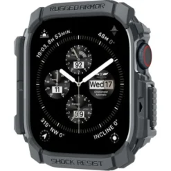 Spigen Apple Watch 11 46Mm|Apple Watch 10 46Mm-ETUI RUGGED ARMOR APPLE WATCH 10 (46 MM) DARK GREY