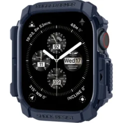 Spigen Apple Watch 11 46Mm|Apple Watch 10 46Mm-ETUI RUGGED ARMOR APPLE WATCH 10 (46 MM) NAVY BLUE