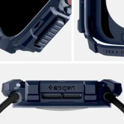 Spigen Apple Watch 11 46Mm|Apple Watch 10 46Mm-ETUI RUGGED ARMOR APPLE WATCH 10 (46 MM) NAVY BLUE