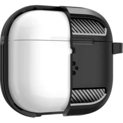 Spigen Airpods 4|Etui Airpods-ETUI RUGGED ARMOR APPLE AIRPODS 4 MATTE BLACK