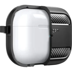 Spigen Airpods Pro|Etui Airpods-Etui Rugged Armor Apple Airpods Pro 1 / 2 Matte Black Case
