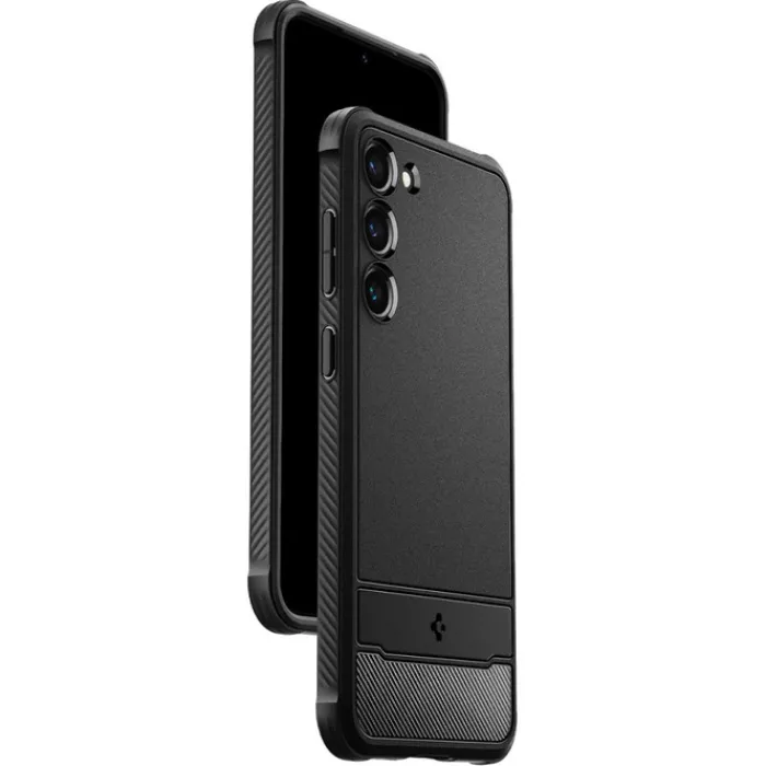 Spigen Samsung|Galaxy S23-Etui Rugged Armor Galaxy S23 Matte Black Czarny Case
