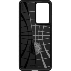 Spigen Samsung|Galaxy S21 Ultra-Etui Rugged Armor Galaxy S21 Ultra Matte Black Czarne Case