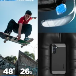 Spigen Samsung|Galaxy A16 4G / 5G-ETUI RUGGED ARMOR GALAXY A16 4G / 5G MATTE BLACK