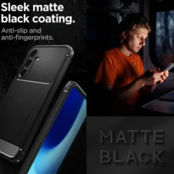 Spigen Samsung|Galaxy S23 Fe-Etui Rugged Armor Galaxy S23 FE Matte Black Case