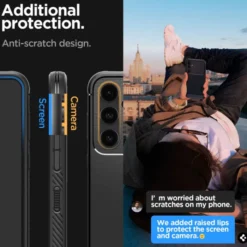 Spigen Samsung|Galaxy S23 Fe-Etui Rugged Armor Galaxy S23 FE Matte Black Case