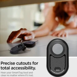 Spigen Etui Smarttag 2|Lokalizatory-Etui Rugged Armor Galaxy Smarttag 2 Matte Black