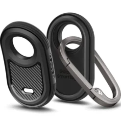 Spigen Etui Smarttag 2|Lokalizatory-Etui Rugged Armor Galaxy Smarttag 2 Matte Black