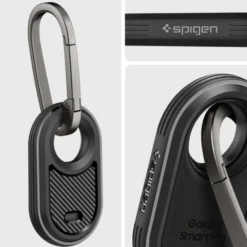 Spigen Etui Smarttag 2|Lokalizatory-Etui Rugged Armor Galaxy Smarttag 2 Matte Black