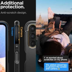 Spigen Galaxy A14 Lte|Samsung-Etui Rugged Armor Galaxy A14 4G / Lte Matte Black