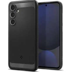 Spigen Samsung|Galaxy S24 Fe-Etui RUGGED ARMOR GALAXY S24 FE MATTE BLACK