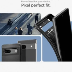 Spigen Google|Pixel 7A-Etui Rugged Armor Google Pixel 7A Matte Black Case