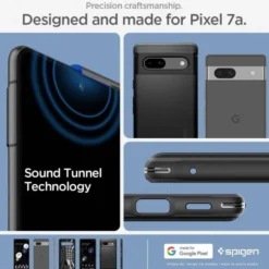 Spigen Google|Pixel 7A-Etui Rugged Armor Google Pixel 7A Matte Black Case