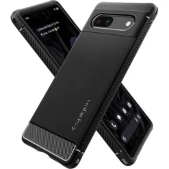 Spigen Google|Pixel 7A-Etui Rugged Armor Google Pixel 7A Matte Black Case