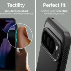Spigen Google|Pixel 9 Pro Xl-Etui RUGGED ARMOR GOOGLE PIXEL 9 PRO XL MATTE BLACK