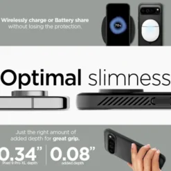 Spigen Google|Pixel 9 Pro Xl-Etui RUGGED ARMOR GOOGLE PIXEL 9 PRO XL MATTE BLACK