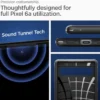 Spigen Pixel 6A|Google-Etui Rugged Armor Google Pixel 6a Matte ETUI BLACK