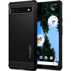Spigen Pixel 6A|Google-Etui Rugged Armor Google Pixel 6a Matte ETUI BLACK