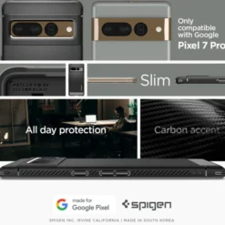 Spigen Google|Pixel 7 Pro-ETUI RUGGED ARMOR GOOGLE PIXEL 7 PRO MATTE BLACK