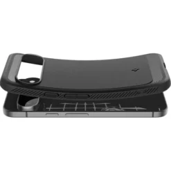 Spigen Pixel 9|Pixel 9 Pro-Etui RUGGED ARMOR GOOGLE PIXEL 9 / 9 PRO MATTE BLACK