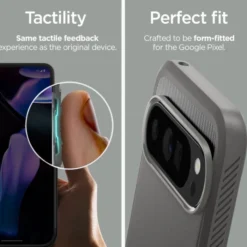 Spigen Google|Pixel 9 Pro Xl-Etui RUGGED ARMOR GOOGLE PIXEL 9 PRO XL MARBLE GREY