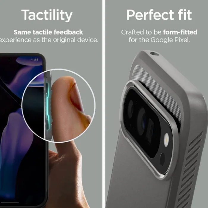 Spigen Google|Pixel 9 Pro Xl-Etui RUGGED ARMOR GOOGLE PIXEL 9 PRO XL MARBLE GREY