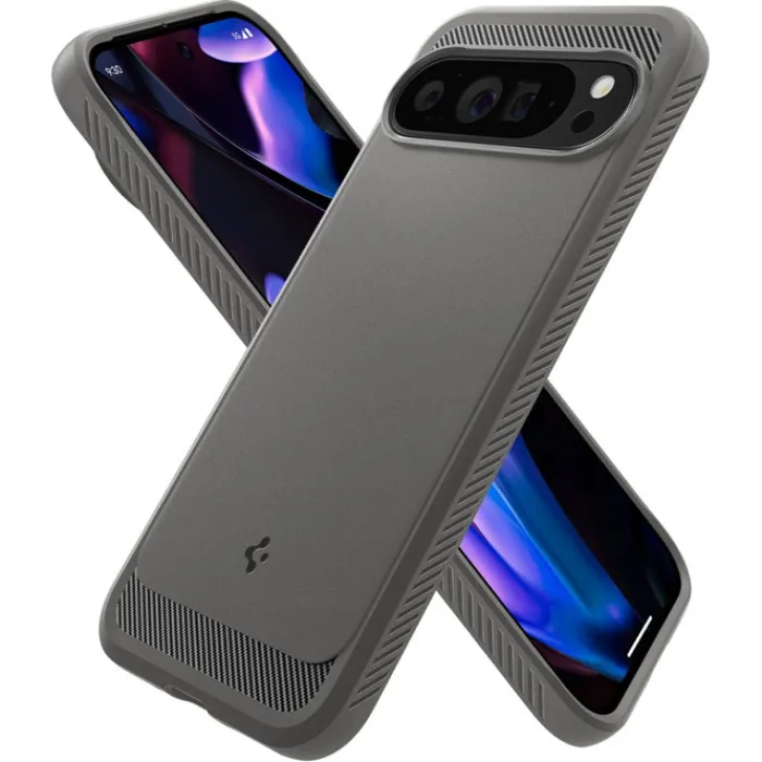Spigen Google|Pixel 9 Pro Xl-Etui RUGGED ARMOR GOOGLE PIXEL 9 PRO XL MARBLE GREY